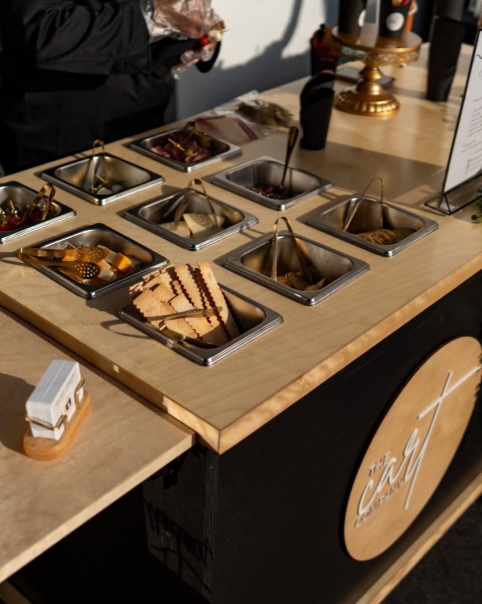 The Cart Company charcuterie cart