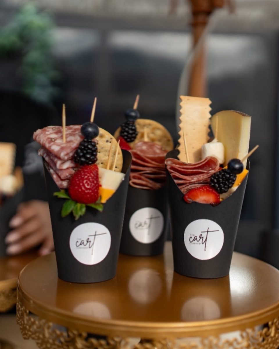 Charcuterie cups from The Cart Company