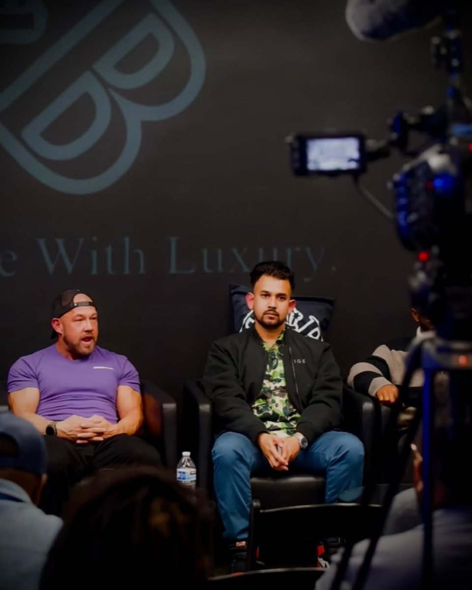 Greg Kimble and Kawser Khan on the panel