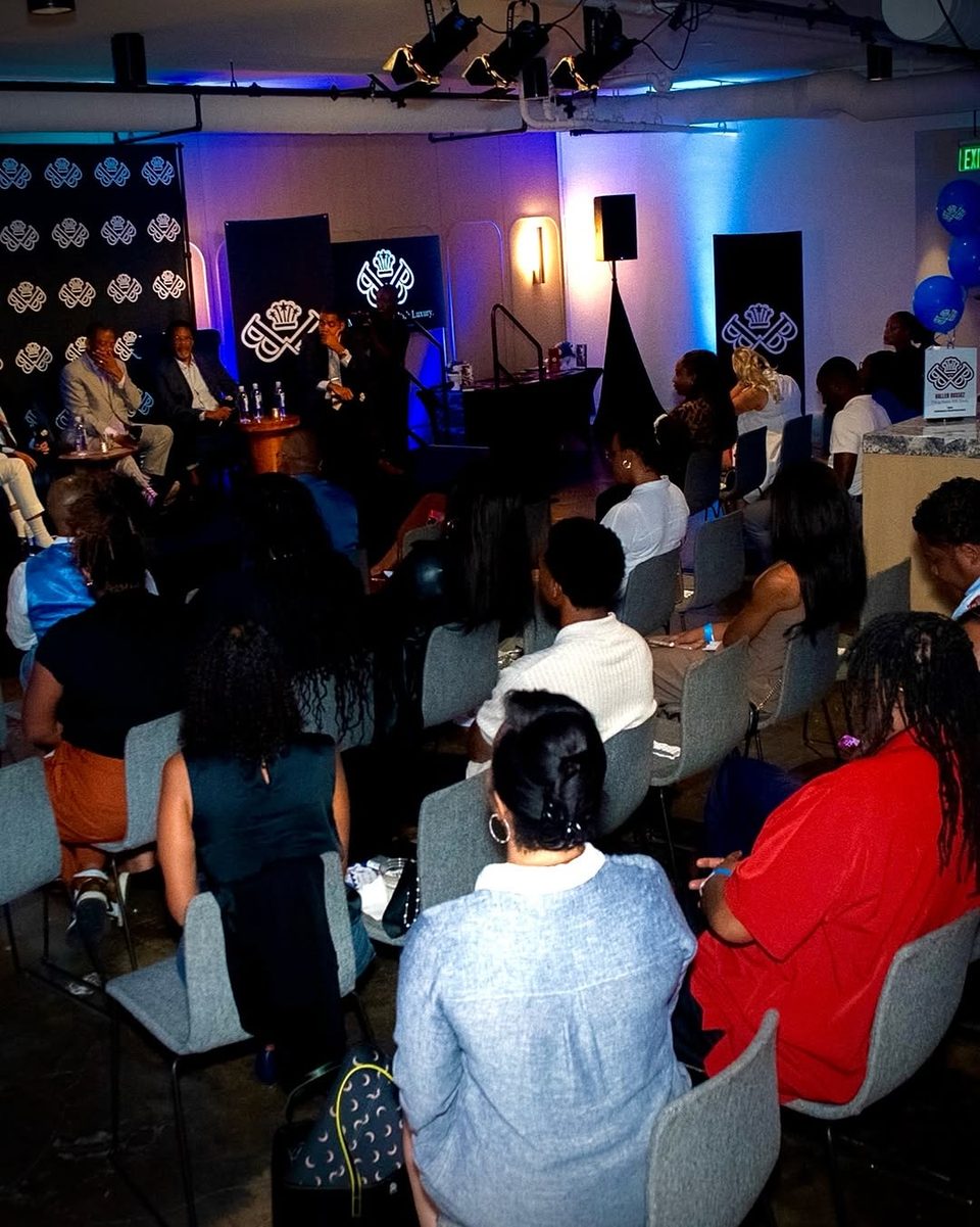 The Law & Entertainment panel from the audience